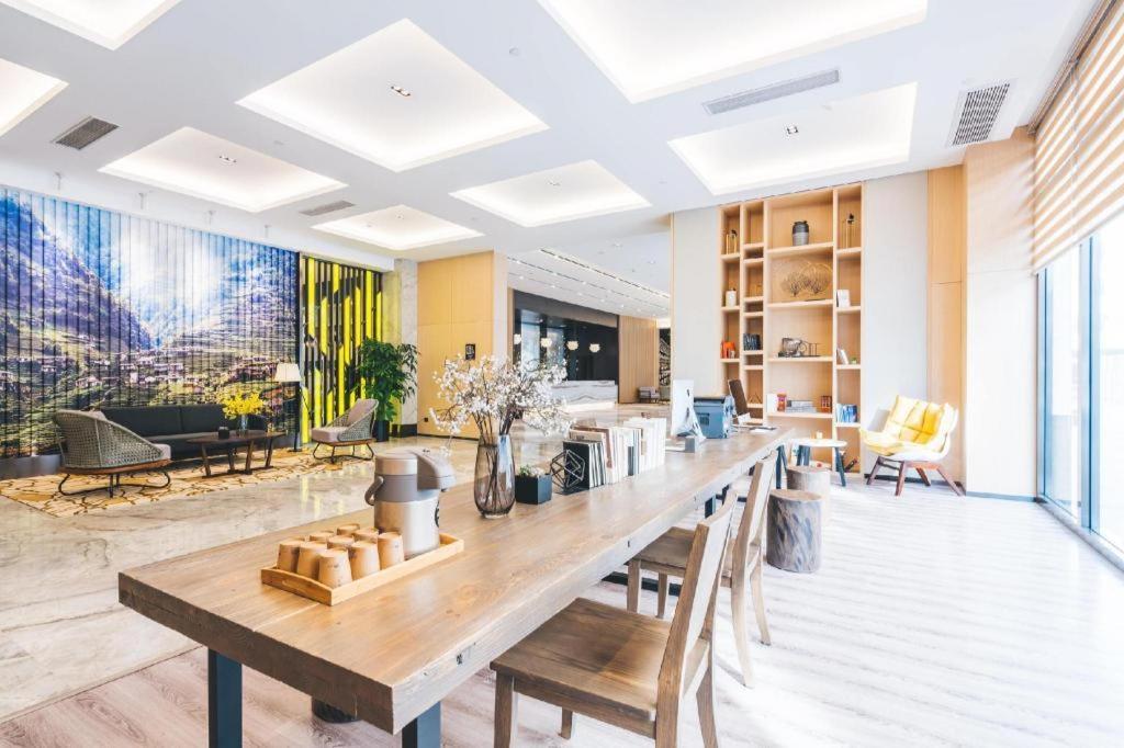Atour Hotel Shanghai Hongqiao National Exhibition Center Minbei Road Dış mekan fotoğraf