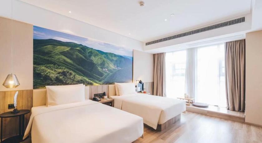 Atour Hotel Shanghai Hongqiao National Exhibition Center Minbei Road Dış mekan fotoğraf